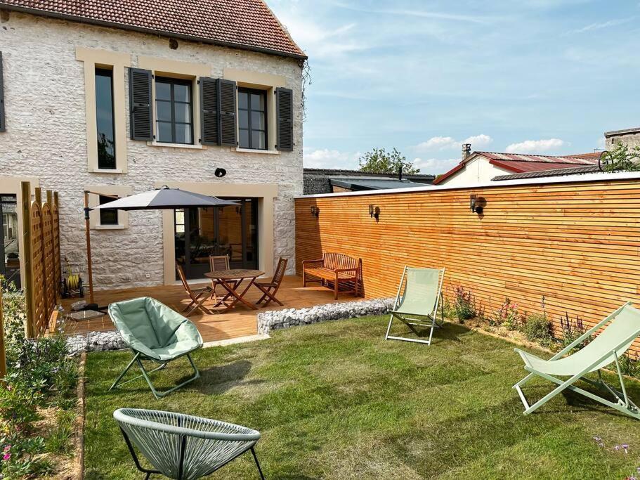 W27A - Splendide Appartement A 3' De Giverny Limetz Buitenkant foto